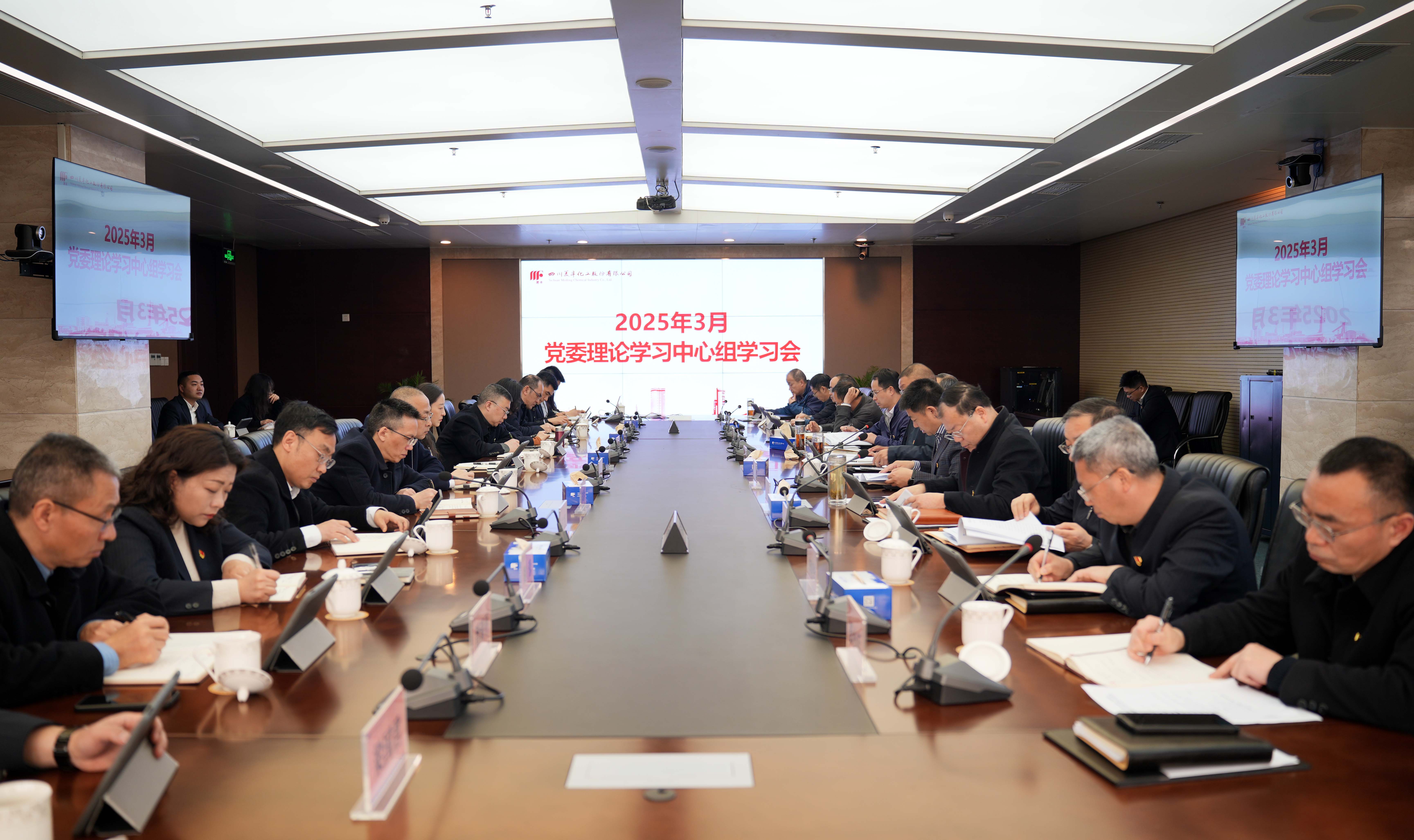 公司召開(kāi)黨委理論學(xué)習(xí)中心組學(xué)習(xí)會(huì)